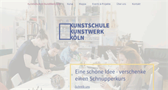 Desktop Screenshot of k3-kunstschule.de